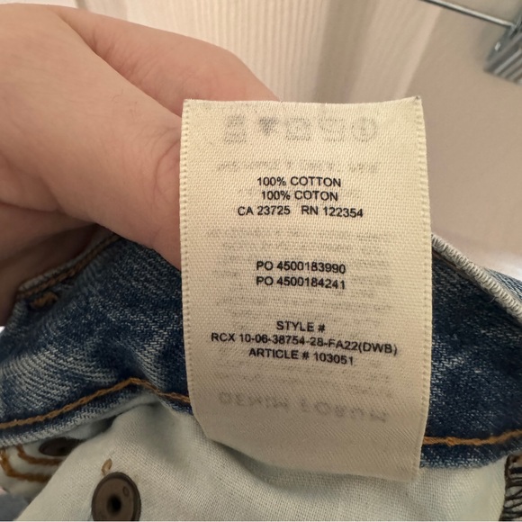 Aritzia Denim Forum "The Joni High Rise Loose 28L" Jeans - Picture 15 of 16